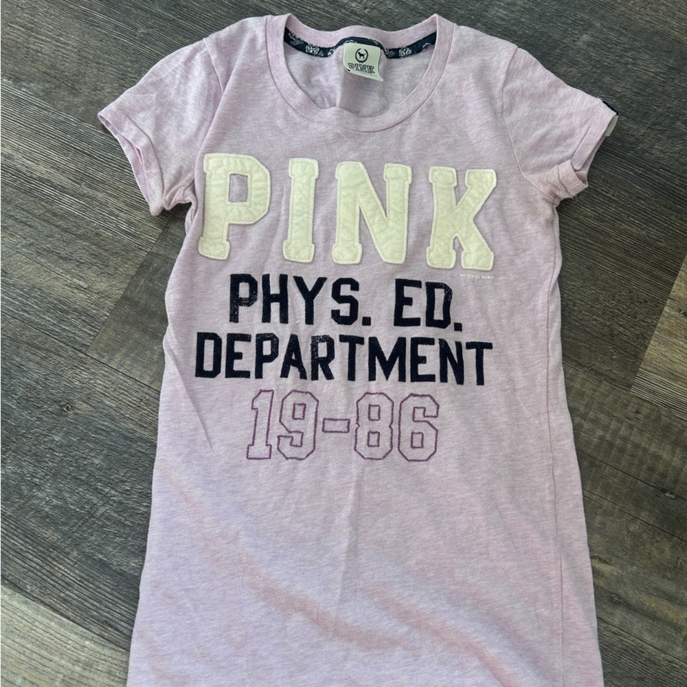 PINK Victoria's Secret Light Pink Tee